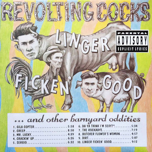 The Revolting Cocks Linger Fickin' Good & Other Barnyard Oddities Numbered Limited Edition 180g 2LP (Colored Vinyl)