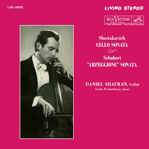 Daniel Shafran Shostakovich & Schubert Cello Sonata & Arpeggione Sonata 180g Import LP 1