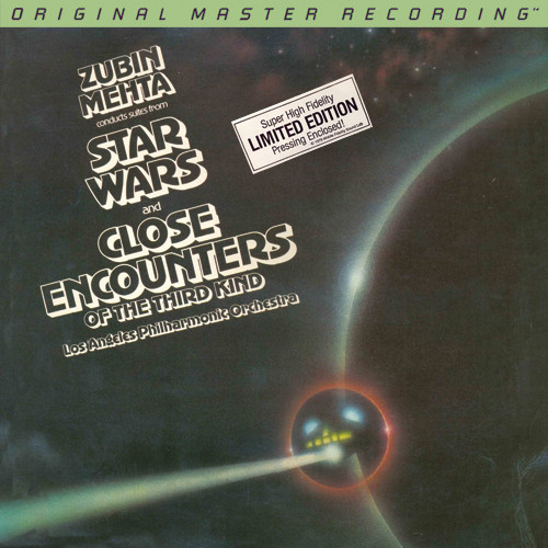 Zubin Mehta Star Wars & Close Encounters Of The Third Kind LP 1