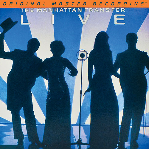 The Manhattan Transfer Live LP 1