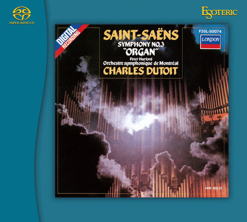 Saint-Saens Symphony No. 3 "Organ" Hybrid Stereo Japanese Import SACD