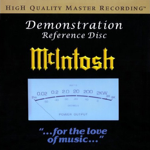 McIntosh Demonstration Reference Disc Japanese Import HQCD 1