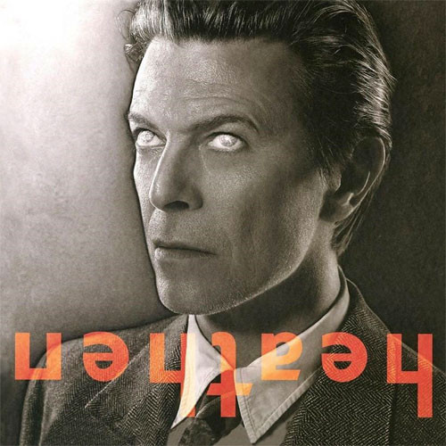 David Bowie Heathen 180g LP (Platinum & Orange Swirl Vinyl) 1