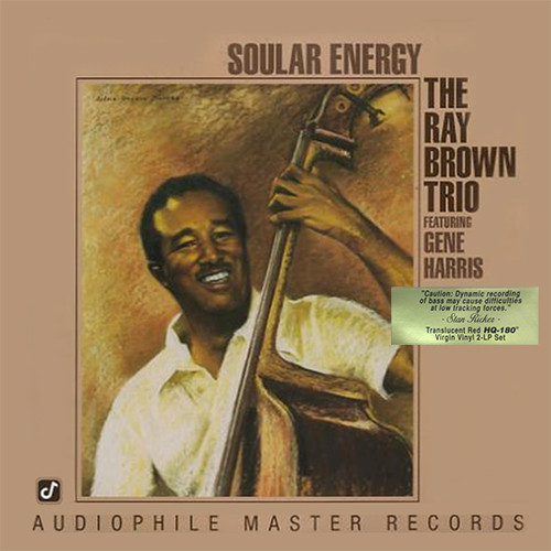 The Ray Brown Trio Soular Energy Numbered Limited Edition 180g 2LP (Red Vinyl) Scratch & Dent 1
