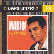 Mario Lanza Mario! Lanza At His Best Hybrid Multi-Channel & Stereo SACD 1
