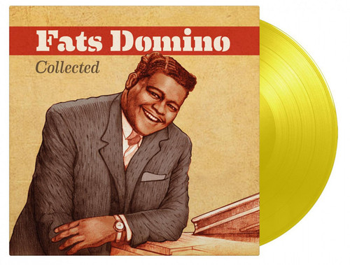 Fats Domino Collected Numbered Limited Edition 180g Import 2LP (Yellow Vinyl) 2