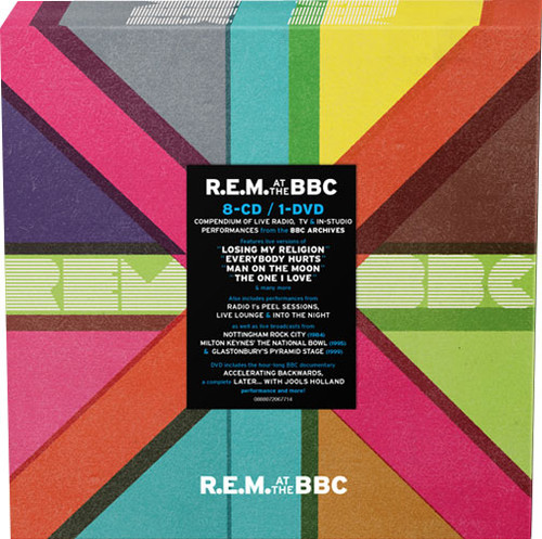 REM BBC 最佳REM 专辑8CD 和1DVD 套装