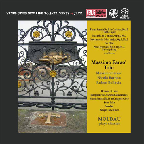 The Massimo Farao' Trio Moldau Plays Classics Single-Layer Stereo Japanese Import SACD 1