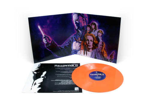 John Carpenter & Alan Howarth Halloween II Soundtrack 180g LP (Orange Vinyl) 2