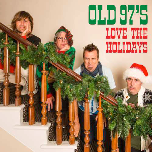 The Old 97's Love the Holidays LP (Candy Cane Red & White Vinyl) 1