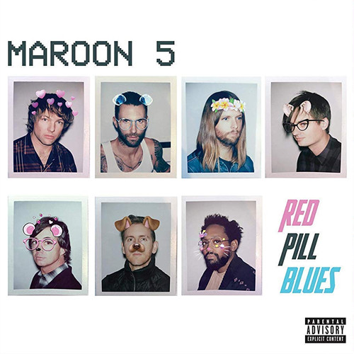 Maroon 5 Red Pill Blues 2LP (Red & Blue Vinyl) 1