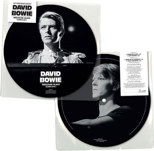 David Bowie Breaking Glass E.P. 40th Anniversary 7" Vinyl EP (Picture Disc) 1