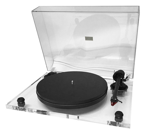Certified Pre-Owned Pro-Ject 2Xperience Primary Acryl with Ortofon 2M Red Cartridge (Clear) 1