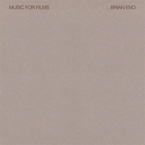 Brian Eno Music For Films 180g LP