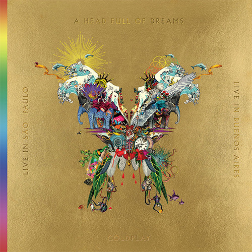 Coldplay Live In Buenos Aires (Butterfly Package) 180g 3LP & 2DVD Set (Gold Vinyl) 2