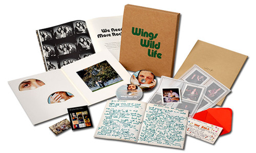Paul McCartney & Wings Wild Life Numbered, Limited Edition Deluxe 3CD & 1DVD Box Set