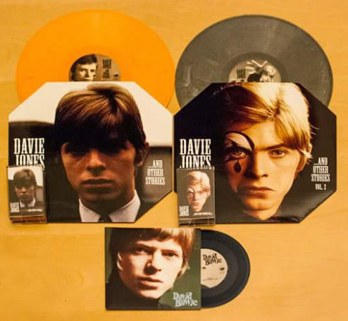 Davie Jones/David Bowie The Complete Davie Jones Limited Edition Import 2LP, 7" Vinyl & 2 Cassette Box Set 2