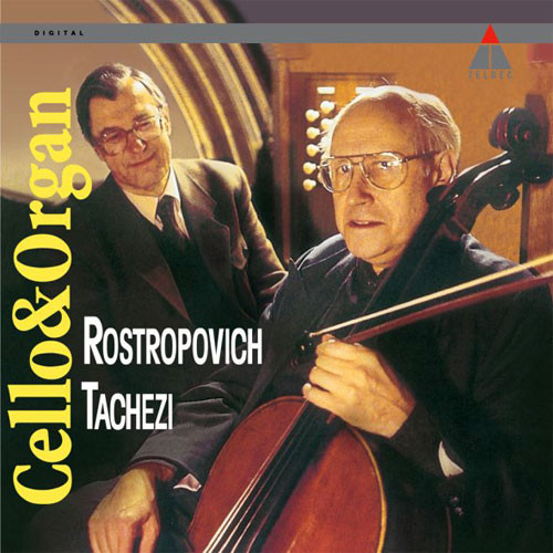 Mstislav Rostropovich & Herber Tachezi Cello & Organ 180g Direct Metal Master Import 2LP 1