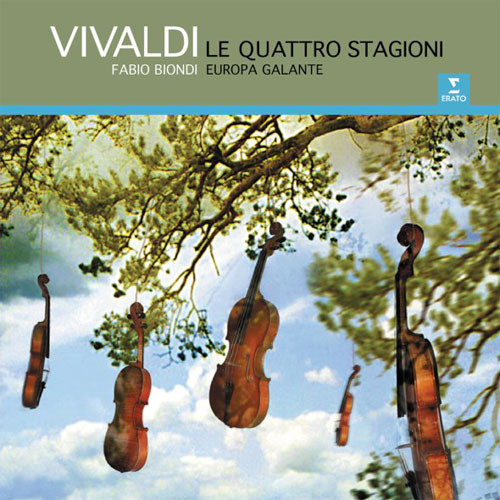 Fabio Biondi Vivaldi The Four Seasons 180g Direct Metal Master Import 2LP
