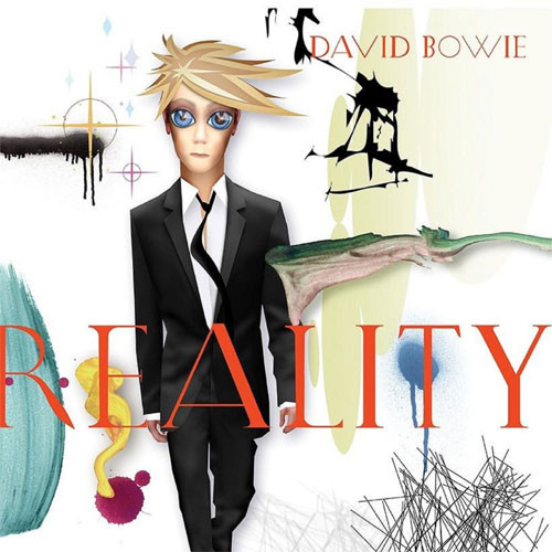 David Bowie Reality 180g LP (Translucent Gold & Blue Swirl Vinyl) 1