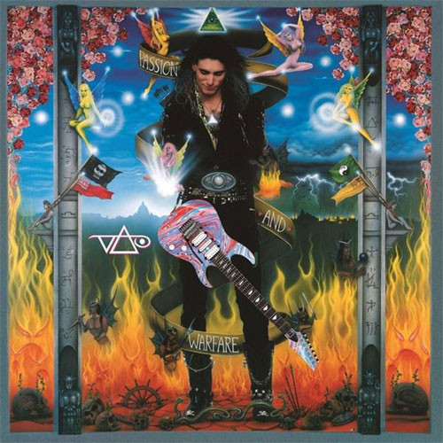 Steve Vai Passion and Warfare 180g LP (Translucent Blue Vinyl) 1