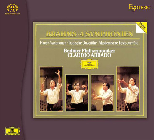 Brahms The Four Symphonies Hybrid Stereo Japanese Import 3SACD Box Set 1