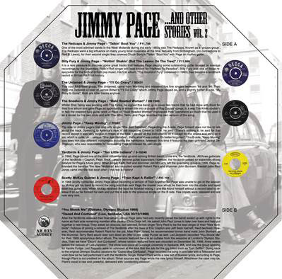 Jimmy Page ...And Other Stories Vol. 2 Import LP (Color Vinyl) 2