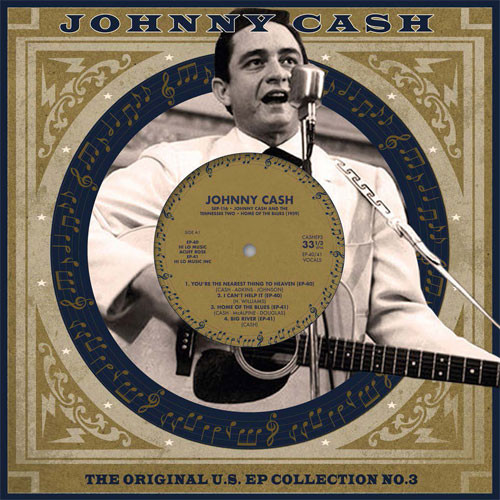 Johnny Cash The Original U.S. EP Collection No. 3 10" Vinyl EP (White Vinyl) 1