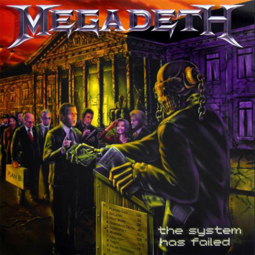 Megadeth The System Has Failed 180g LP