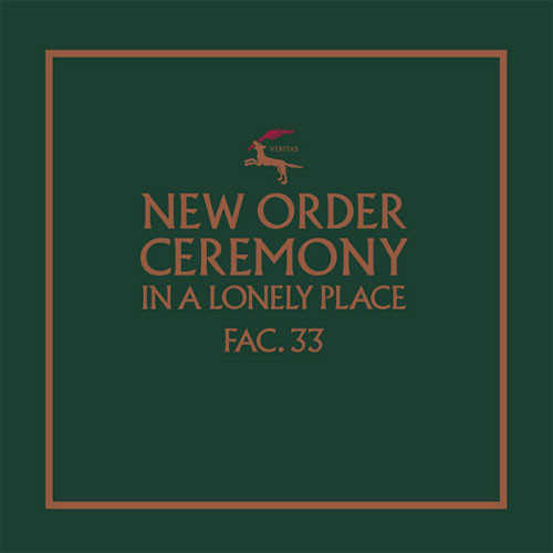 New Order Ceremony (version 1) 45rpm 12" Vinyl 1
