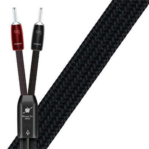 AudioQuest William Tell BASS Speaker Cables (8 Feet, Banana Termination) 1