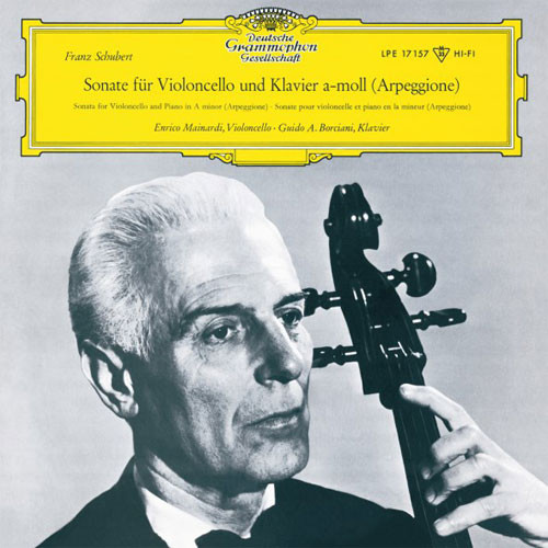Enrico Mainardi Schubert Arpeggione Sonata in A minor 180g LP 1