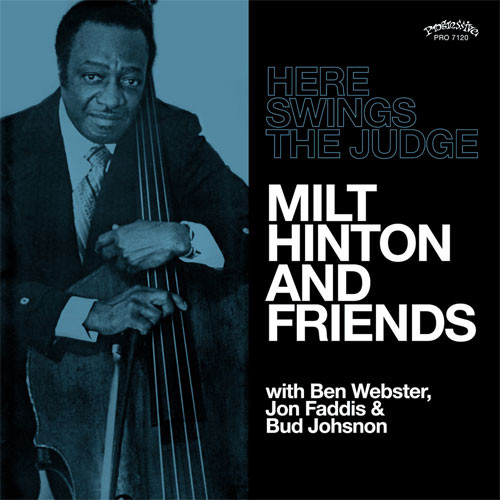 Milt Hinton and Friends Here Swings the Judge LP 1