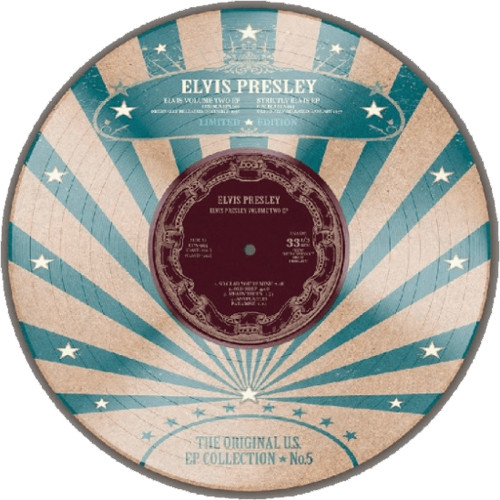Elvis Presley The Original U.S. EP Collection No. 5 10" Vinyl (Picture Disc) 1