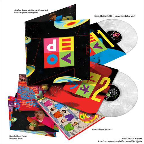 Devo Smooth Noodle Maps 180g 2LP (Clear Marbled Vinyl) 2