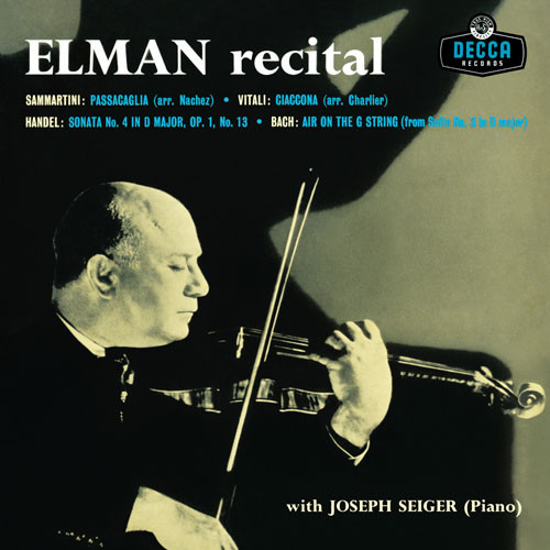 Mischa Elman Recital 180g LP 1