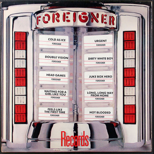 Foreigner Records LP (Red Vinyl)