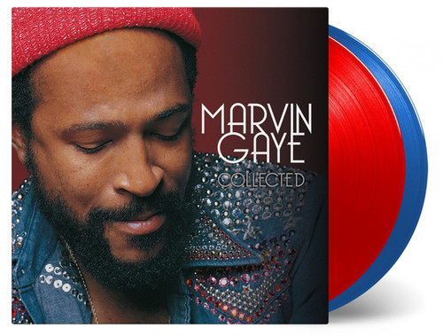 Marvin Gaye Collected Numbered Limited Edition 180g Import 2LP (1 Transparent Red & 1 Royal Blue Vinyl) 2