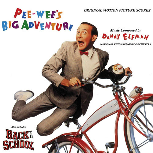 Danny Elfman Pee-Wee's Big Adventure & Back To School Soundtrack LP (Red Vinyl) 1