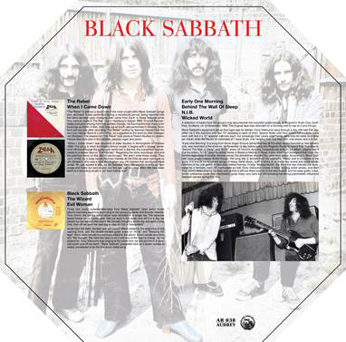 Black Sabbath Black Sabbath Import LP (Color Vinyl) 2