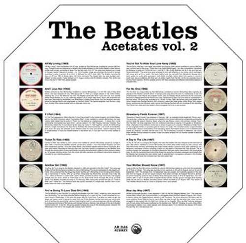 The Beatles Acetates Vol. 2 Import LP (Colored Vinyl)