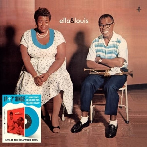 Ella Fitzgerald & Louis Armstrong Ella & Louis 180g Import LP & 7" Blue Vinyl 2