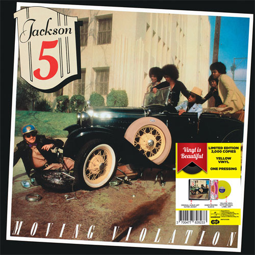 The Jackson 5 Moving Violation LP (Yellow Vinyl)