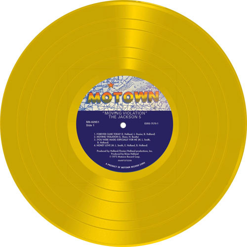 The Jackson 5 Moving Violation LP (Yellow Vinyl)
