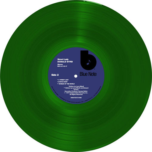 Donald Byrd Street Lady LP (Green Vinyl) 2