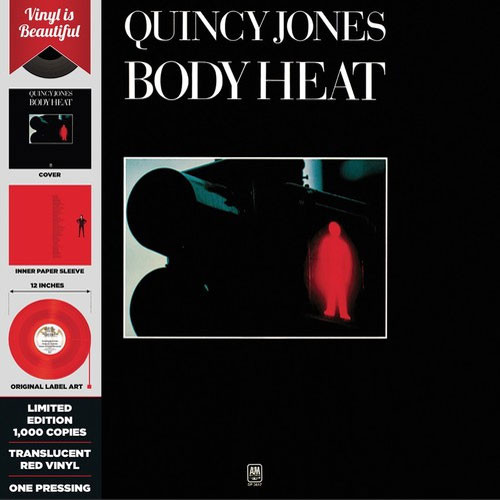 Quincy Jones Body Heat LP (Translucent Red Vinyl)