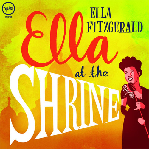 Ella Fitzgerald Ella At The Shrine 45rpm LP 1