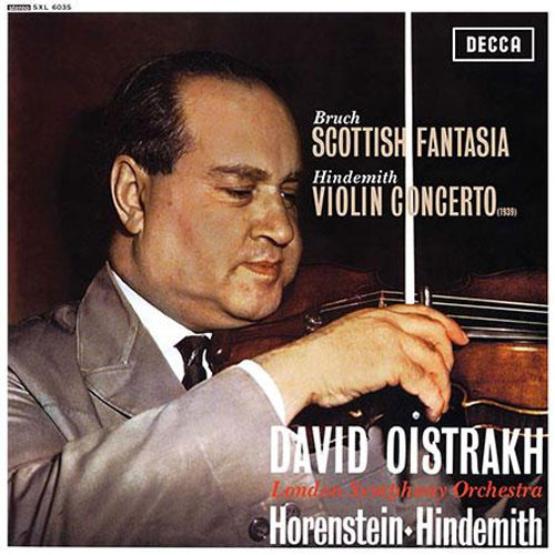 Bruch & Hindemith Scottish Fantasia & Violin Concerto Hybrid Stereo SACD 1