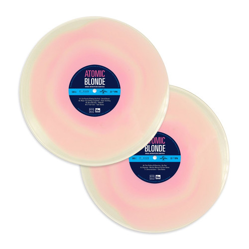 Atomic Blonde Soundtrack 180g 2LP (Pink In Clear Color-In-Color Vinyl)