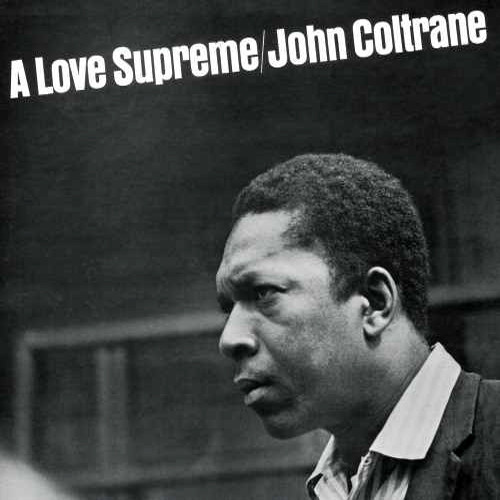 John Coltrane A Love Supreme 180g LP (Black Swirl Vinyl)